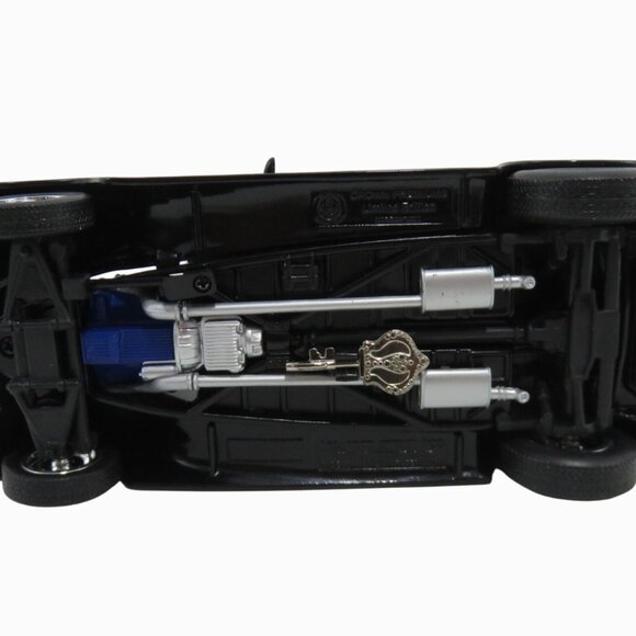 Vintage 1934 FORD 3-Window Coupe Street Rod DIECAST Black and Red Flames Boxed - Picture 4 of 13